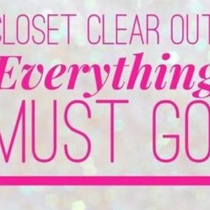 Everything must go immediately!